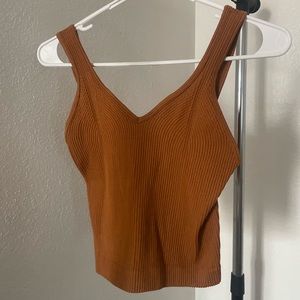 Burnt orange dynamic tank top!!